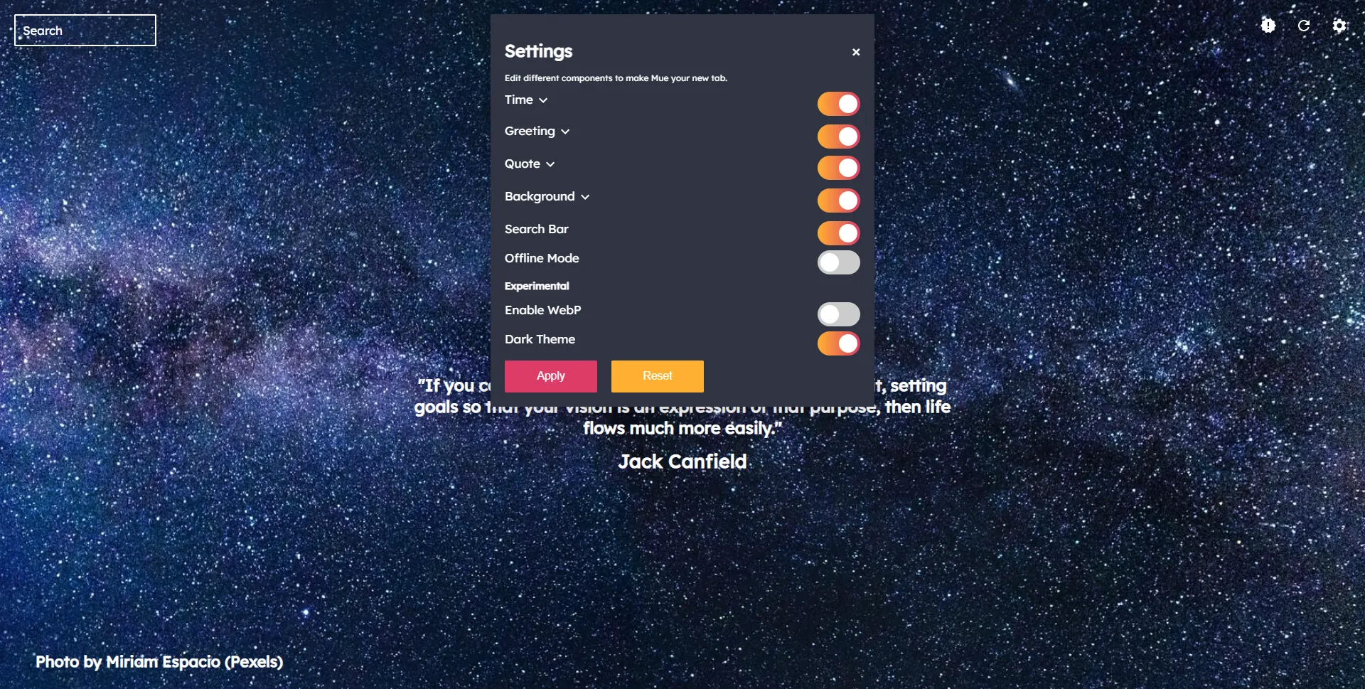 Version 3.0 - Settings release